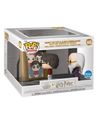 Harry Potter POP! Exclusive - Harry Potter & Albus Dumbledore w/The Mirror of Erised (Exclusive) Figure 145