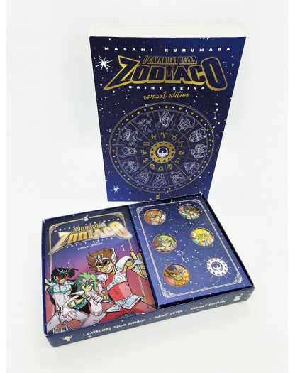 I Cavalieri Dello Zodiaco - Saint Seiya Final Edition 1 - VARIANT ZEROCALCARE con box e gadget