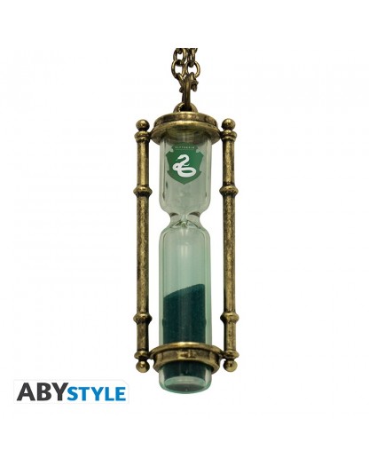 Portachiavi - HARRY POTTER - Slytherin hourglass Keychain 3D