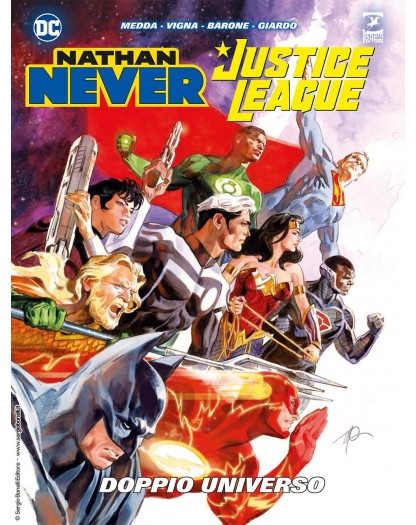 Nathan Never/Justice League: Doppio Universo VARIANT