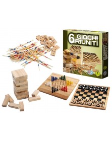 6 Giochi Riuniti in legno