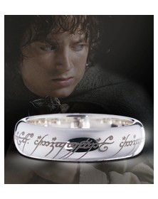 Lord of The Ring - Anello il Signore Degli Anelli Colore Argento