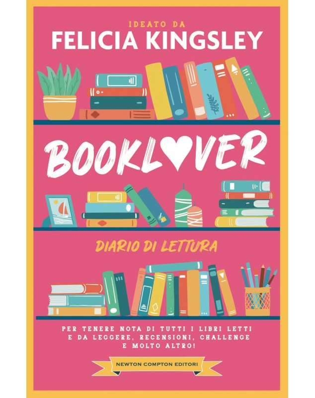 Booklover - Diario di lettura - Per tenere nota di tutti i libri letti e da  leggere, recensioni, challenge e molto altro!