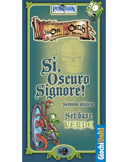 Si, Oscuro Signore! Scatola Verde - Edizione 2022 - Gioco da tavolo