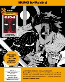 Deadpool Samurai 1 – Manga Run 23 – Panini Comics – Italiano