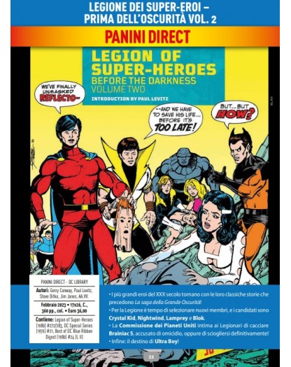 Legione dei Super-Eroi: Prima dell'Oscurità Volume 2