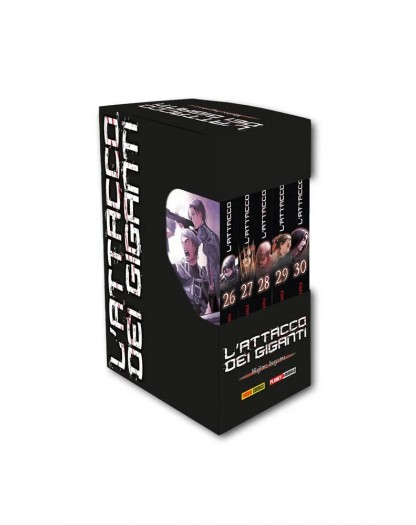 L’Attacco dei Giganti Cofanetto 6 (26-30) – Panini Comics – Italiano