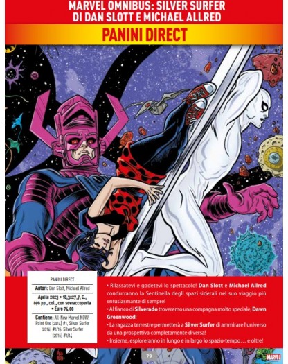 Silver Surfer di Dan Slott e Michael Allred - Marvel Omnibus