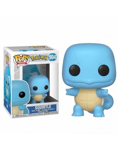 Funko Pop! Pokemon POP! Games - Squirtle Carapuce Schiggy - Figure 504