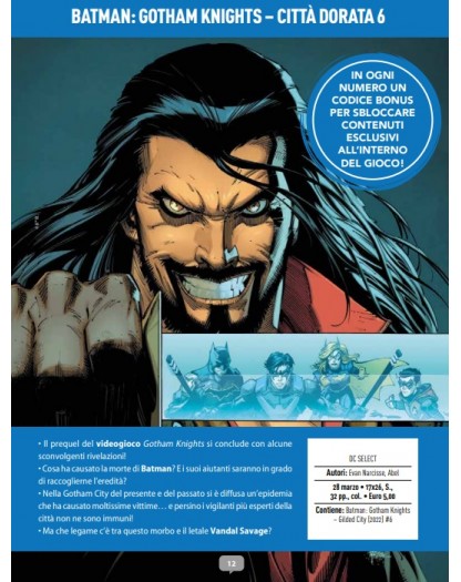 Batman Gotham Knights 6 - Città dorata