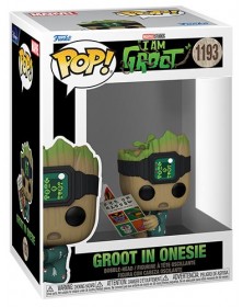 FUNKO POP I Am Groot Groot in Onesie w/Book Bobble 1193