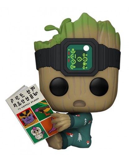 FUNKO POP I Am Groot Groot in Onesie w/Book Bobble 1193