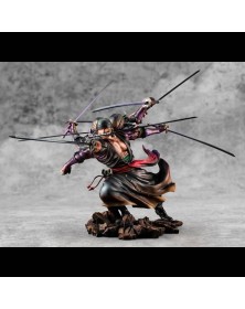 One Piece Excellent Model P.o.p Pvc Statua Sa-maximum Roronoa Zoro Ver. Demon Spirit Kyuutouryuu Asura 17 Cm Megahouse