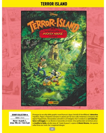 Terror Island – Volume Unico – Disney Collection 10 – Panini Comics – Italiano