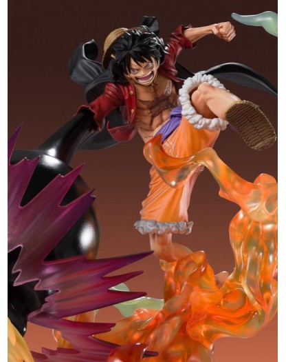 One Piece - Figuarts Zero - Extra Battle - Luffy Red Roc - Statua 44 cm