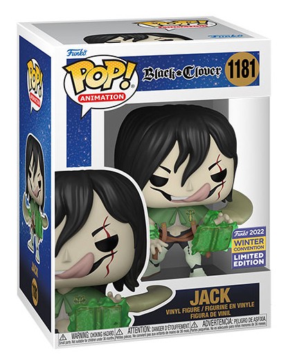 Black Clover POP! Animation Vinyl Figure Jack(Ripper) 9 cm