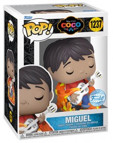 Funko POP! Disney Vinyl Figure Miguel w/guitar (Glow-in-the-Dark) 9 cm