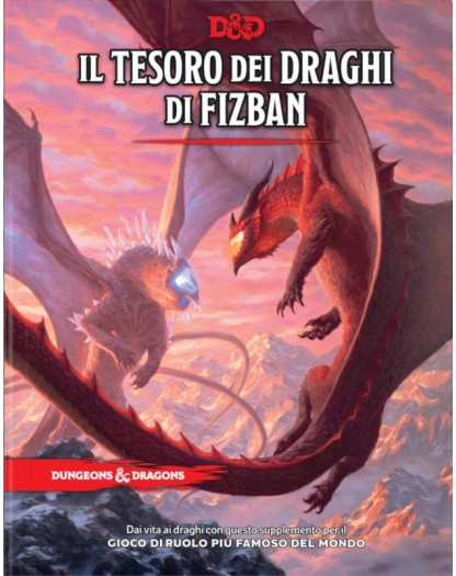Manuali D&D 5.0 - Il Tesoro dei Draghi di Fizban - Edizione Italiana - Dungeons And Dragons