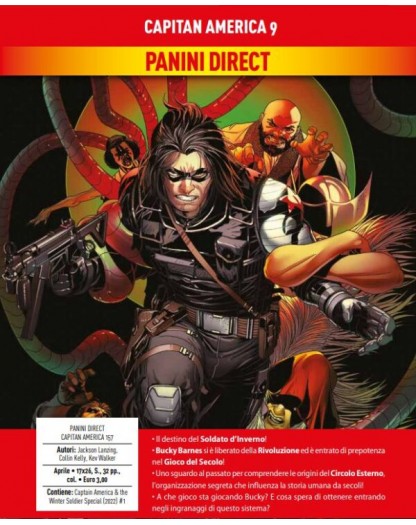 Capitan America 9 (157) – Panini Comics – Italiano