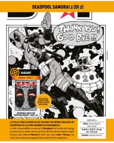 Deadpool Samurai 2 – Variant – Manga Run 24 – Panini Comics – Italiano