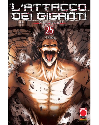 L’Attacco dei Giganti 25 – Ristampa – Panini Comics – Italiano