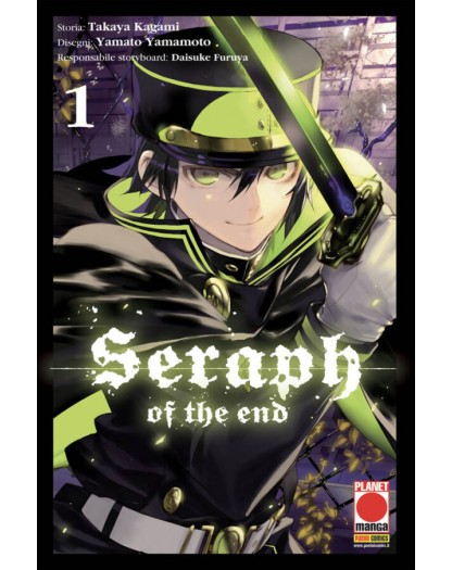 Seraph of the End 1 – Quarta Ristampa – Panini Comics – Italiano
