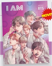I Am BTS Volume Unico + Set di Stickers e Illustration Card – Edizioni Star Comics – Italiano