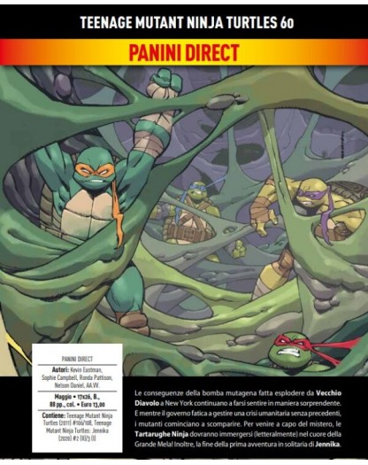 Teenage Mutant Ninja Turtles 60 – Panini Comics – Italiano
