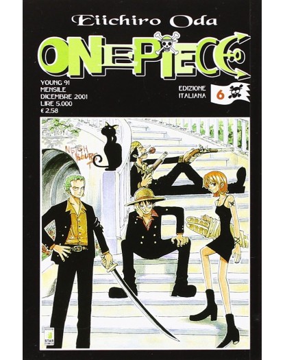 One Piece – Serie Blu 6 – Young 91 – Edizioni Star Comics – Italiano
