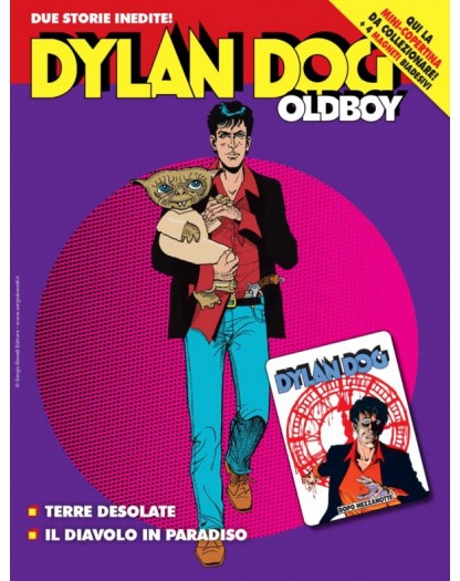 Dylan Dog Oldboy 18 – Terre Desolate / Il Diavolo in Paradiso + 4 Magneti Adesivi – Sergio Bonelli Editore – Italiano