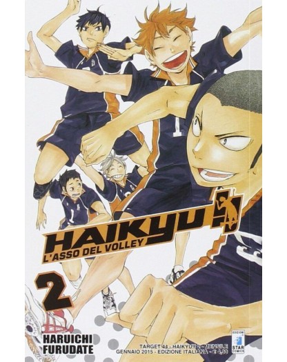 Haikyu!! – L’Asso del Volley 2 – Target 44 – Edizioni Star Comics – Italiano