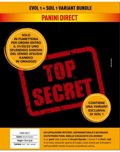 Evol + Soil Bundle (Evol 1 Variant + Soil 1 Variant) – vPanini Comics – Italiano