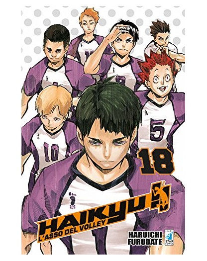 Haikyu!! – L’Asso del Volley 18 – Target 71 – Edizioni Star Comics – Italiano