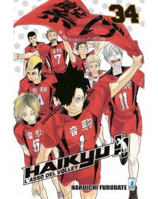 Haikyu!! – L’Asso del Volley 34 – Target 96 – Edizioni Star Comics – Italiano