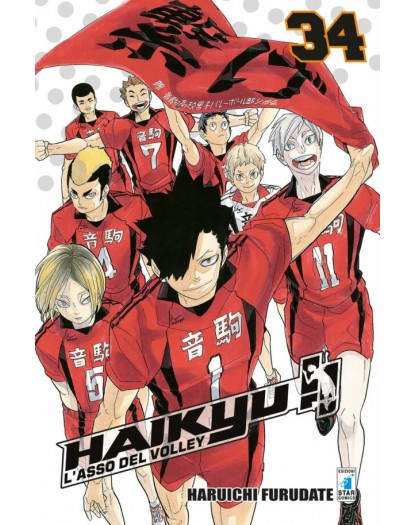Haikyu!! – L’Asso del Volley 34 – Target 96 – Edizioni Star Comics – Italiano