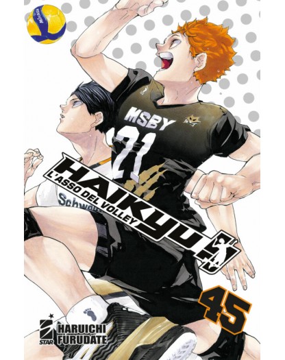 Haikyu!! – L’Asso del Volley 45 – Target 111 – Edizioni Star Comics – Italiano