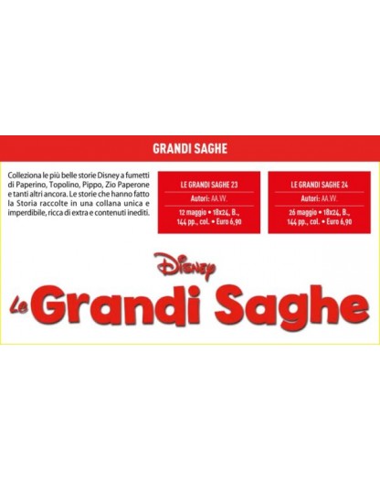 Le Grandi Saghe 23 – Panini Comics – Italiano