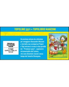 Topolino – Supertopolino 3521 + Topolibro “I Promessi Sposi Raccontati da Topolino”