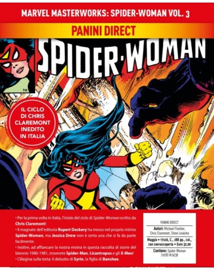 Spider-Woman Vol. 3 – Marvel Masterworks – Panini Comics – Italiano