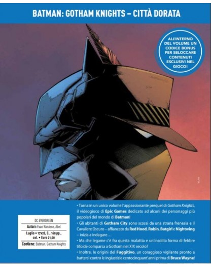 Batman – Gotham Knights: Città Dorata – Volume Unico – DC Comics Evergreen – Panini Comics – Italiano