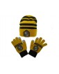 Harry Potter - Set cappello + guanti Tassorosso