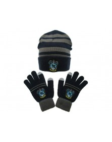 Harry Potter - Set cappello + guanti Corvonero