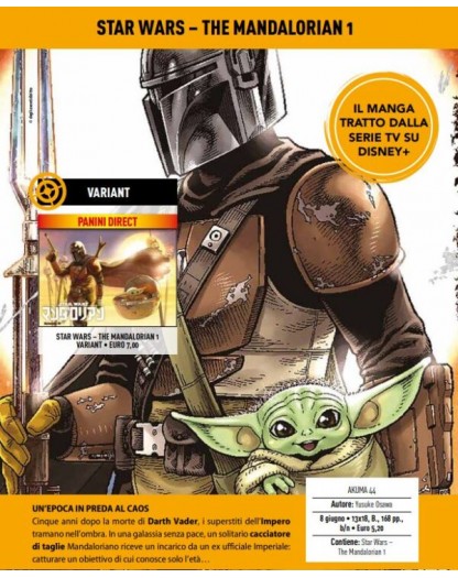 Star Wars – The Mandalorian 1 – Akuma 44 – Panini Comics – Italiano