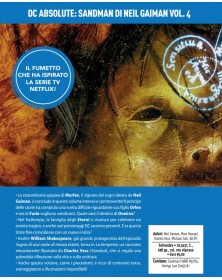 Sandman di Neil Gaiman Vol. 4 – DC Absolute – Panini Comics – Italiano