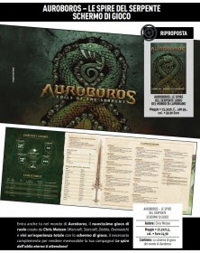 Auroboros – Le Spire del Serpente: Schermo di Gioco – Volume Unico – Panini Comics – Italiano