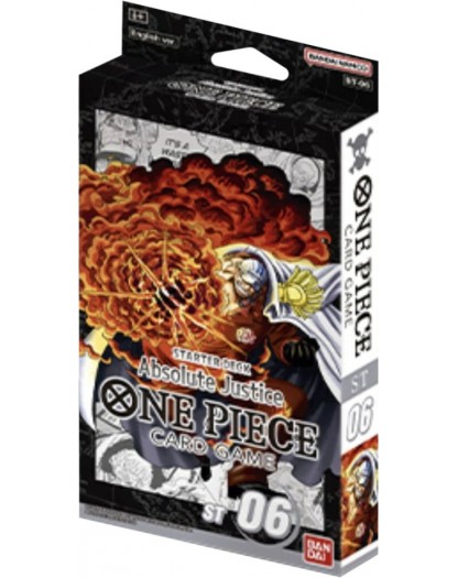 One Piece Card Game Starter Deck Absolute Justice – ST06 ENG