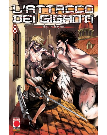 L’Attacco dei Giganti 8 – Ristampa – Panini Comics – Italiano