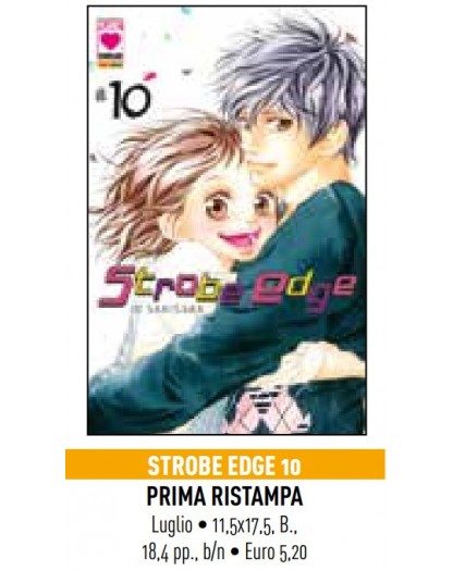 Strobe Edge 10 – Prima Ristampa – Panini Comics – Italiano