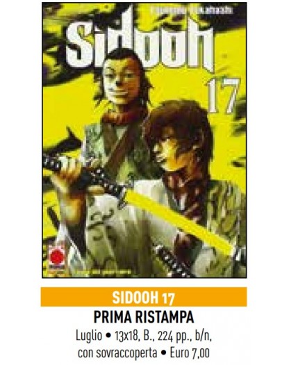 Sidooh 17 – Prima Ristampa – Panini Comics – Italiano