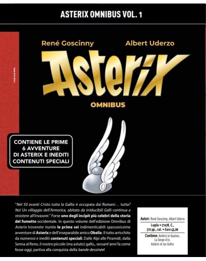 Asterix Omnibus Vol. 1 – Panini Comics – Italiano